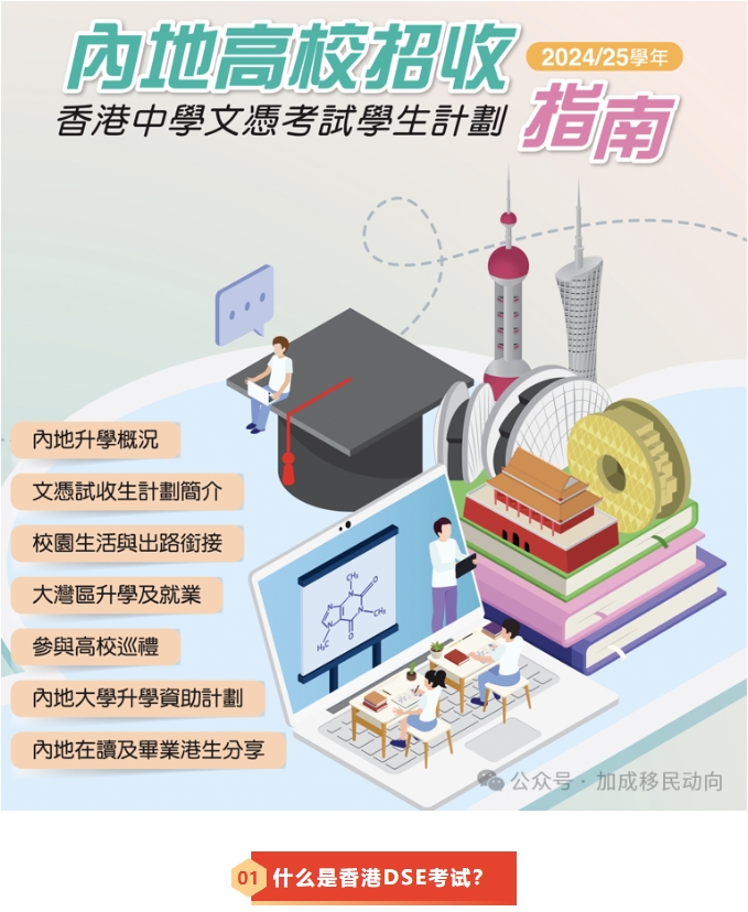 最新香港DSE内地招收指南发布！揭秘内地名校录取分数线！